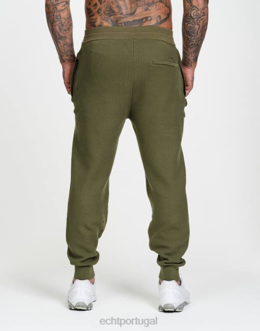 ECHT beverley joggers verde cáqui bolsa homens P22N608