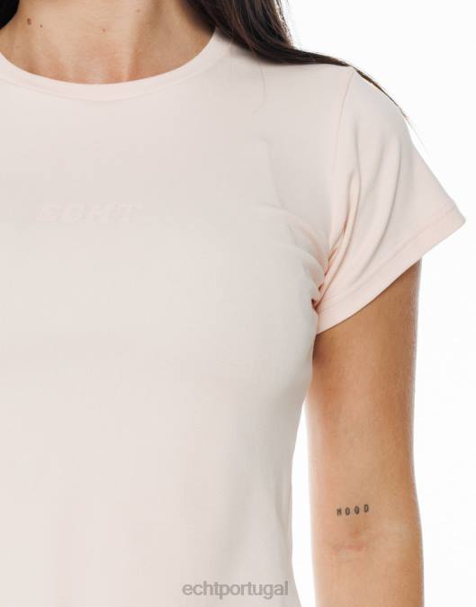 ECHT camiseta básica para bebê corar roupas mulheres P22N312