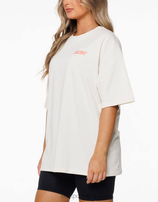 ECHT camiseta de corrida branco roupas mulheres P22N433