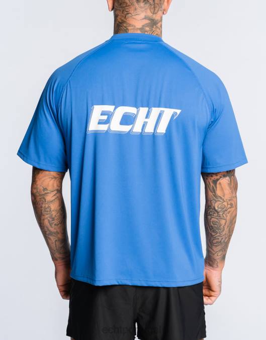 ECHT camiseta esportiva anual azul clássico bolsa homens P22N548