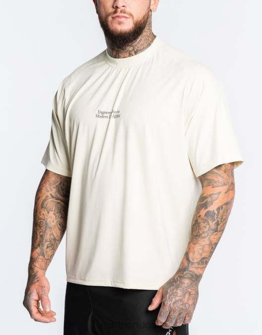 ECHT camiseta esportiva anual cinza claro bolsa homens P22N549