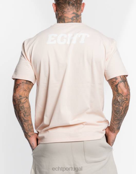 ECHT camiseta lança corar bolsa homens P22N591