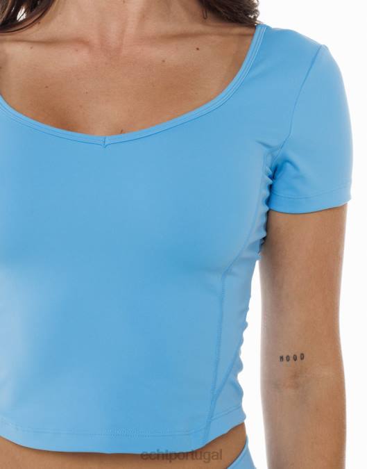 ECHT camiseta ultra azul Azul roupas mulheres P22N468