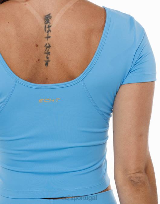 ECHT camiseta ultra azul Azul roupas mulheres P22N468