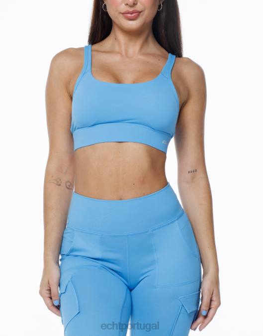 ECHT essência esportiva azul Azul roupas mulheres P22N387