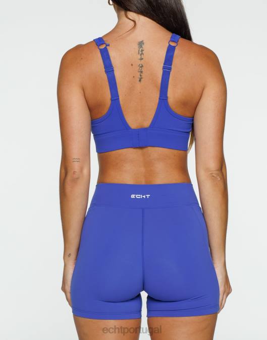 ECHT essência esportiva azul profundo roupas mulheres P22N418