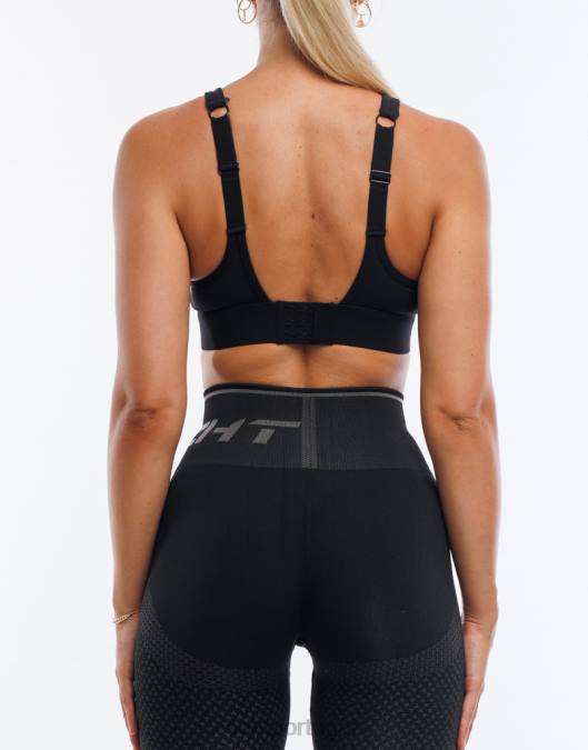 ECHT essência esportiva preto roupas mulheres P22N56