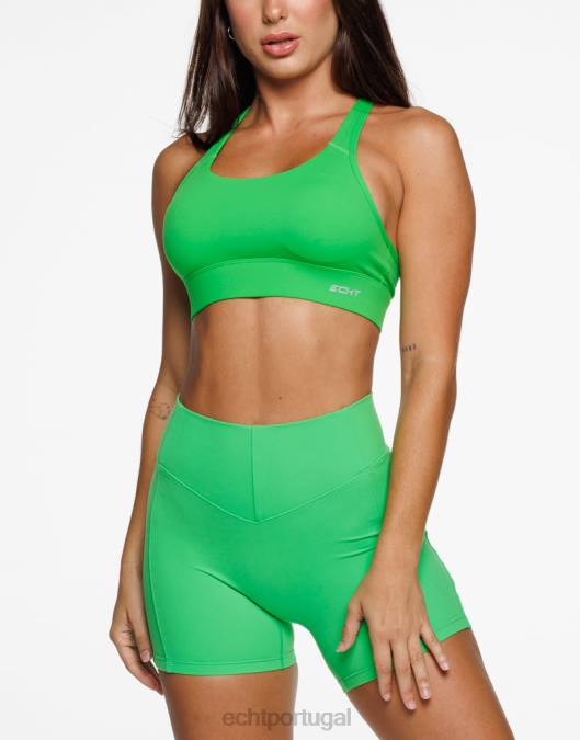 ECHT essência esportiva verde clássico roupas mulheres P22N233