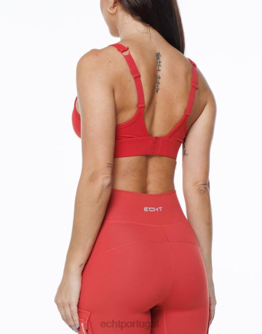 ECHT essência esportiva vermelho roupas mulheres P22N389