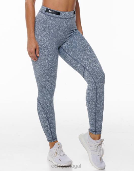 ECHT hana legging azul roupas mulheres P22N299