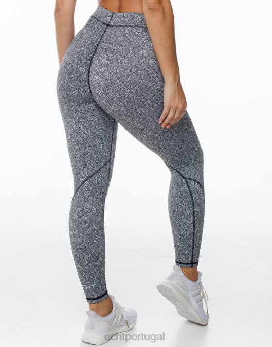 ECHT hana legging preto roupas mulheres P22N296