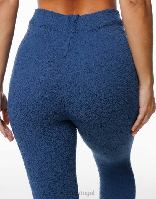 ECHT joggers de jogo azul denim roupas mulheres P22N321