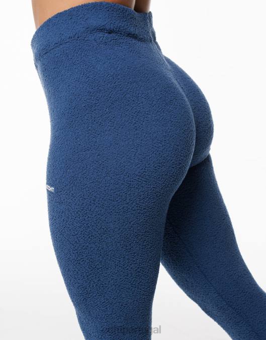 ECHT joggers de jogo azul denim roupas mulheres P22N321