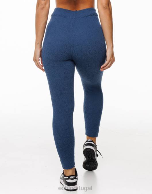 ECHT joggers de jogo azul denim roupas mulheres P22N321