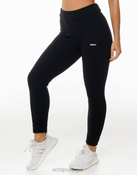 ECHT joggers de jogo preto roupas mulheres P22N201