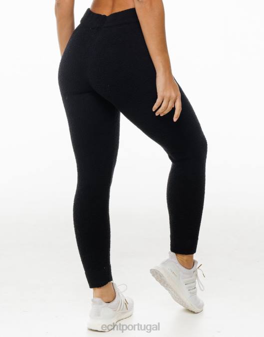 ECHT joggers de jogo preto roupas mulheres P22N201