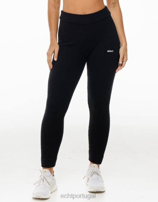 ECHT joggers de jogo preto roupas mulheres P22N201