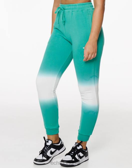 ECHT joggers tie-dye verde roupas mulheres P22N440