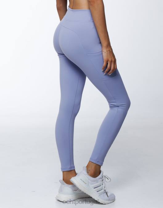 ECHT legging de bolso tempo tolet roupas mulheres P22N261