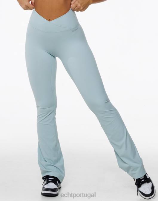 ECHT legging de tempestade éter azul roupas mulheres P22N16