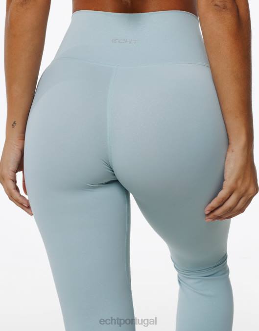 ECHT legging de tempestade éter azul roupas mulheres P22N16