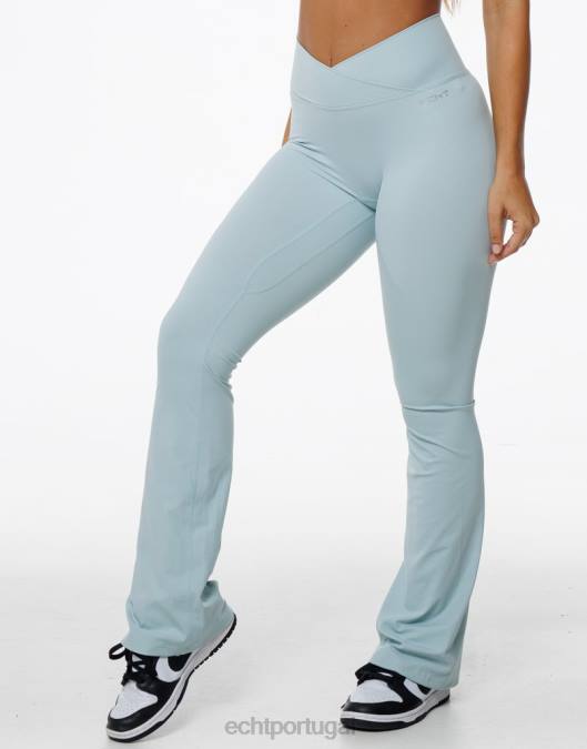 ECHT legging de tempestade éter azul roupas mulheres P22N16