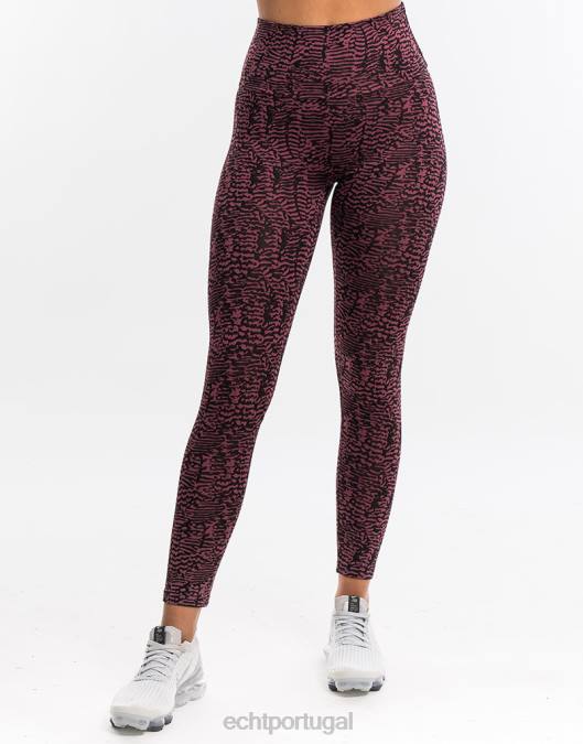 ECHT legging essentia zebra de baga roupas mulheres P22N525