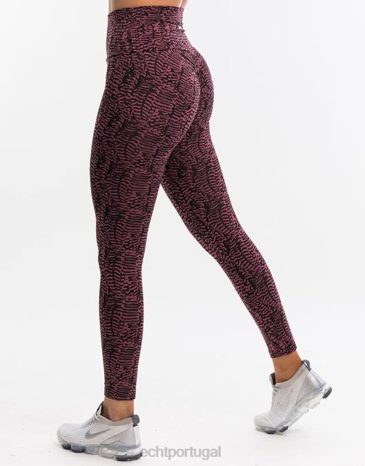 ECHT legging essentia zebra de baga roupas mulheres P22N525