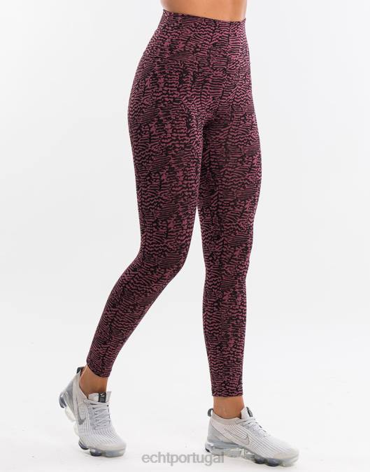 ECHT legging essentia zebra de baga roupas mulheres P22N525