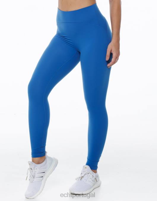 ECHT legging fortaleza azul roupas mulheres P22N397