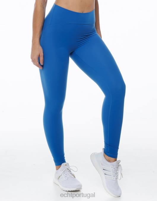 ECHT legging fortaleza azul roupas mulheres P22N397