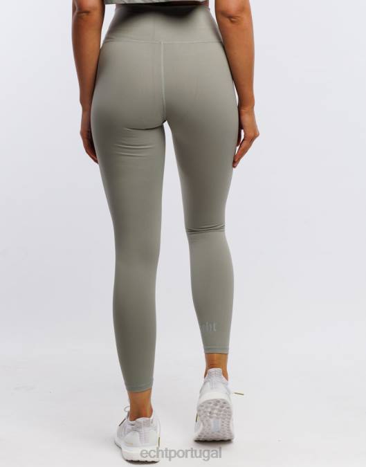 ECHT legging zero cinza claro roupas mulheres P22N377