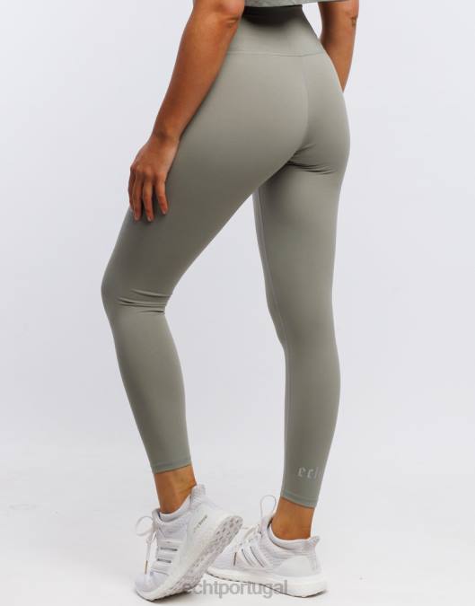 ECHT legging zero cinza claro roupas mulheres P22N377