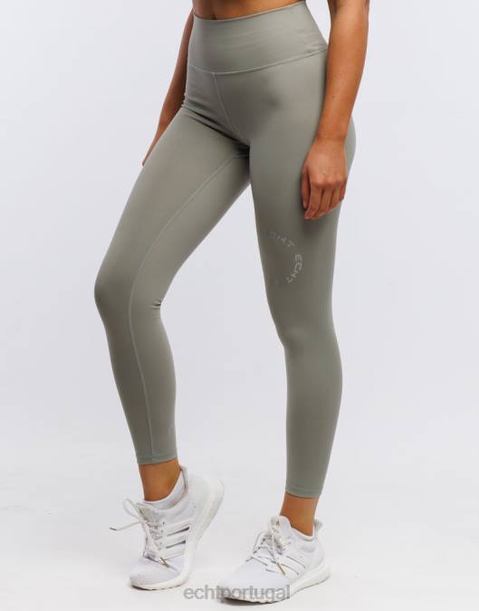 ECHT legging zero cinza claro roupas mulheres P22N377