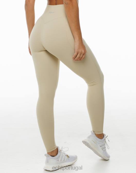 ECHT leggings de bolso ascendente centeio roupas mulheres P22N11