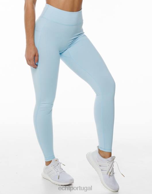 ECHT leggings de bolso ascendente pássaro azul roupas mulheres P22N344