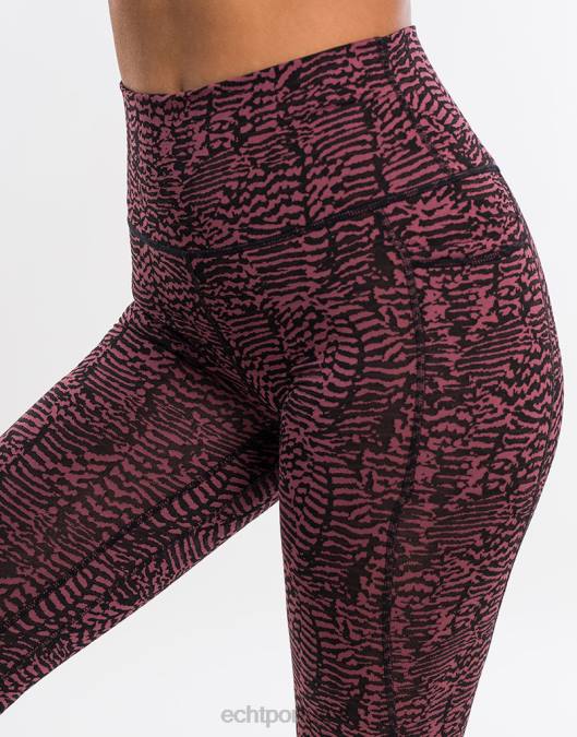 ECHT leggings de bolso essentia zebra de baga roupas mulheres P22N526