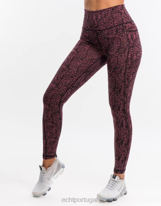 ECHT leggings de bolso essentia zebra de baga roupas mulheres P22N526