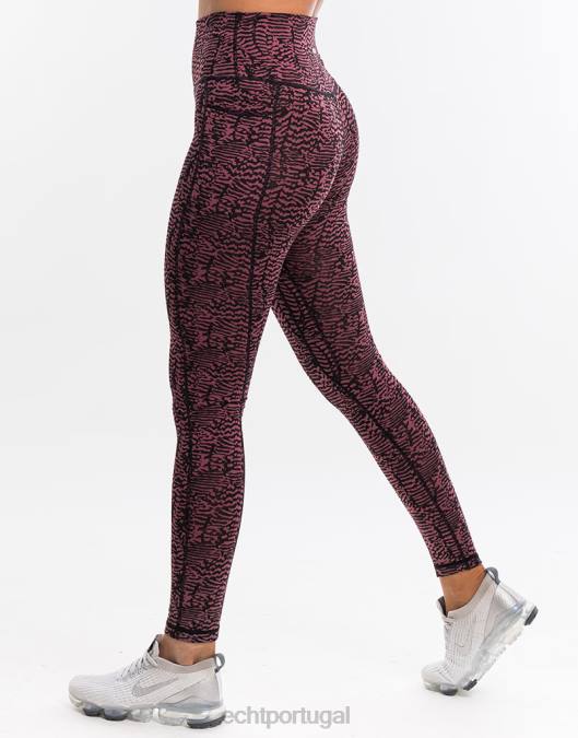 ECHT leggings de bolso essentia zebra de baga roupas mulheres P22N526