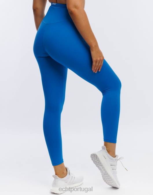 ECHT leggings de energia horizonte azul roupas mulheres P22N511