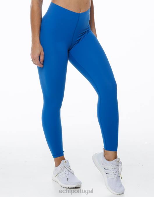 ECHT leggings de gama v3 azul roupas mulheres P22N474