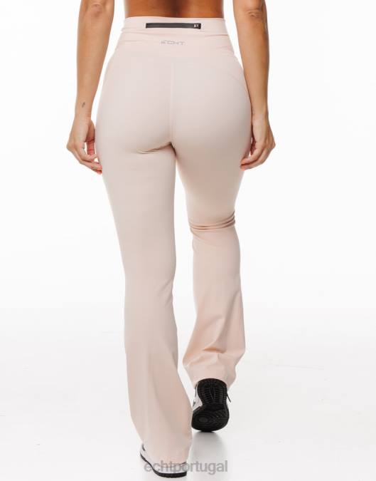 ECHT leggings flare corar roupas mulheres P22N277