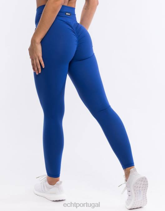 ECHT leggings hiper azul roupas mulheres P22N353