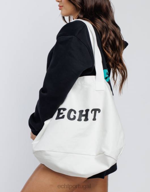 ECHT sacola branco bolsa unissex P22N527