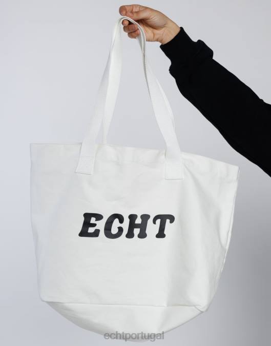 ECHT sacola branco bolsa unissex P22N527