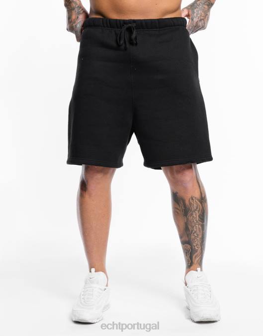 ECHT shorts básicos preto bolsa homens P22N600