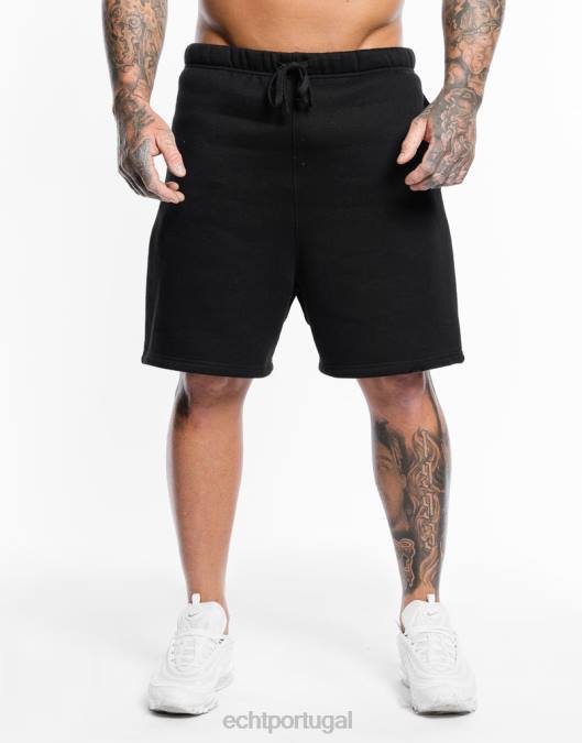 ECHT shorts básicos preto bolsa homens P22N600