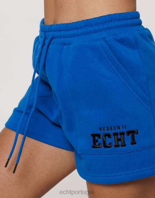 ECHT shorts da segunda temporada beta azul roupas mulheres P22N415