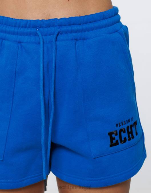 ECHT shorts da segunda temporada beta azul roupas mulheres P22N415