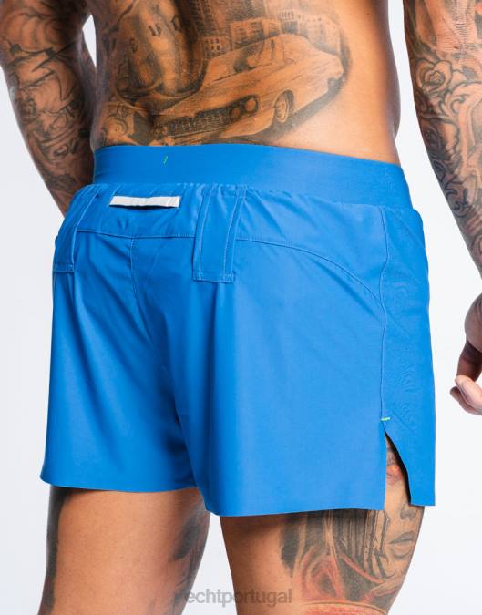 ECHT shorts de corrida azul clássico bolsa homens P22N553